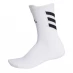 adidas ASK Crew Socks 1 Pack White/Black