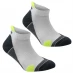 Karrimor 2 Pack Running Socks Junior White/Fluo