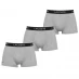 Мужские трусы Lacoste 3 Pack Boxer Shorts Grey