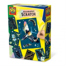 Детская майка SES Creative Children's Holographic Scratch Insects Set