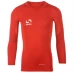 Детская футболка Sondico Long Sleeved Core Base Layer Junior Red