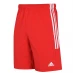 Мужские шорты adidas Mens 3-Stripes Shorts Red/White