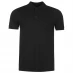 Мужская футболка поло Pierre Cardin Plain Polo Shirt Mens Black