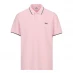 Мужская футболка поло Slazenger Tipped Polo Shirt Mens Pink