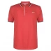 Мужская футболка поло Slazenger Tipped Polo Shirt Mens Cherry Red
