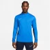 Мужской свитер Nike Dri-FIT Academy Men's Soccer Drill Top Royal Blue