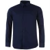 Мужская рубашка Pierre Cardin Long Sleeve Shirt Mens Nvy/Wht Geo