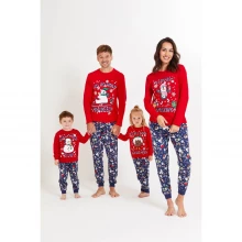 Мужская рубашка Studio Family Christmas Festive Friends Slogan Pyjamas