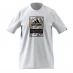 Мужская футболка с коротким рукавом adidas Graphic Logo T-Shirt Mens White Camo Box