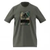 Мужская футболка с коротким рукавом adidas Graphic Logo T-Shirt Mens Green Camo Box
