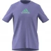 Мужская футболка с коротким рукавом adidas Graphic Logo T-Shirt Mens Purple Fade