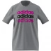Мужская футболка с коротким рукавом adidas Graphic Logo T-Shirt Mens Grey Repeat