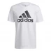 Мужская футболка с коротким рукавом adidas Graphic Logo T-Shirt Mens White BOS