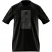 Мужская футболка с коротким рукавом adidas Graphic Logo T-Shirt Mens Black Tour
