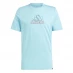 Мужская футболка с коротким рукавом adidas Graphic Logo T-Shirt Mens Blue Centre LG