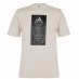Мужская футболка с коротким рукавом adidas Graphic Logo T-Shirt Mens Grey Tour