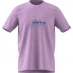 Мужская футболка с коротким рукавом adidas Graphic Logo T-Shirt Mens Bliss Lilac