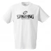 Мужская футболка с коротким рукавом Spalding Logo Tee 99 White