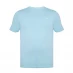 Мужская футболка с коротким рукавом Slazenger Plain T Shirt Mens Light Blue