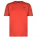 Мужская футболка с коротким рукавом Slazenger Plain T Shirt Mens Red
