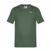 Мужская футболка с коротким рукавом Slazenger Tipped T Shirt Mens Sage Green
