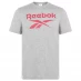 Мужская футболка с коротким рукавом Reebok Boys Elements Graphic T-Shirt Grey
