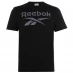 Мужская футболка с коротким рукавом Reebok Boys Elements Graphic T-Shirt Black