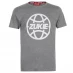 Мужская футболка с коротким рукавом Zukie Classic Logo T Shirt Mens Grey Globe