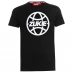 Мужская футболка с коротким рукавом Zukie Classic Logo T Shirt Mens Black Globe