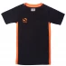 Детская футболка Sondico T Shirt Infants Black/FluOrange