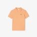 Детская футболка Lacoste Junior Boys Pique Logo Polo Shirt Coral IXY