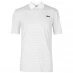 Мужская футболка поло Slazenger Micro Stripe Golf Polo Shirt Mens White