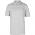 Мужская футболка поло Slazenger Micro Stripe Golf Polo Shirt Mens Grey