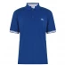 Мужская футболка поло Lonsdale Jersey Polo Shirt Mens Blue/White
