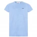 Мужская футболка с коротким рукавом Lee Cooper Cooper Essentials Crew Neck T Shirt Mens Sky Blue M