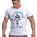 Детская футболка Golds Gym Muscle T Shirt Mens White/Blue