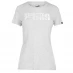 Женская футболка Puma Big Logo QT T Shirt Ladies Med Grey