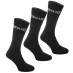 Женские носки Everlast 3 Pack Crew Socks Junior Black