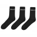 Шкарпетки Everlast 3 Pack Crew Socks Mens Black