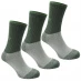 Karrimor Midweight Boot Sock 3 Pack Mens Green