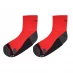 Karrimor Dri Skin 2 Pack Running Socks Mens Red/Black
