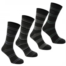 Женские носки Giorgio 4 Pack Striped Socks Junior