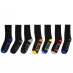 Kangol Formal 7 Pack Socks Mens Colour Str Sole