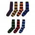 Kangol Formal Socks 7 Pack Bold Stripe