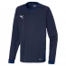 Детская футболка Puma 23 Long Sleeve Jersey Junior Boys Peacoat/Blue