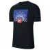 Детская футболка Nike NSW Print T Shirt Mens Black Hoop