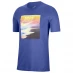 Детская футболка Nike NSW Print T Shirt Mens Navy Print