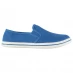 Детские тапочки Slazenger Slip On Junior Canvas Shoes Blue