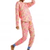 Женская футболка Chelsea Peers Classic Pyjama Set Pink/Tiger