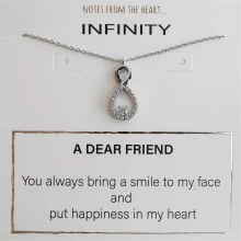 Notes From The Heart NFTH Infinity A DEAR FRIEND pendant